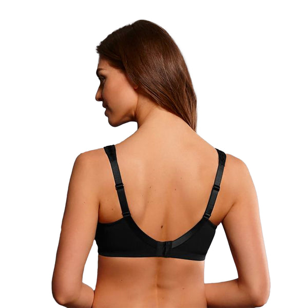 Airita Mastectomy Bra Without Underwire - Black