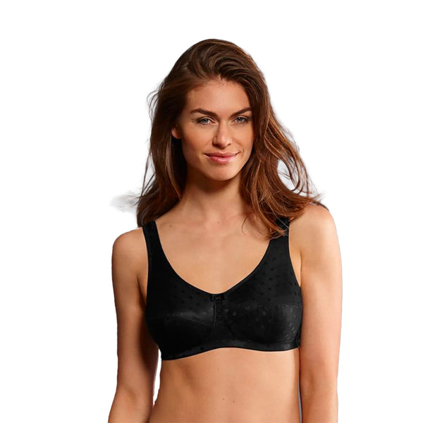 Airita Mastectomy Bra Without Underwire - Black