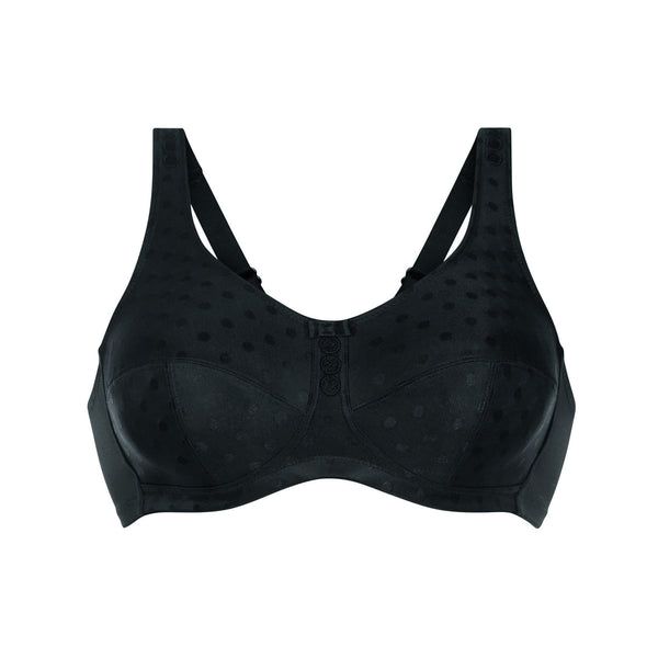 Airita Mastectomy Bra Without Underwire - Black