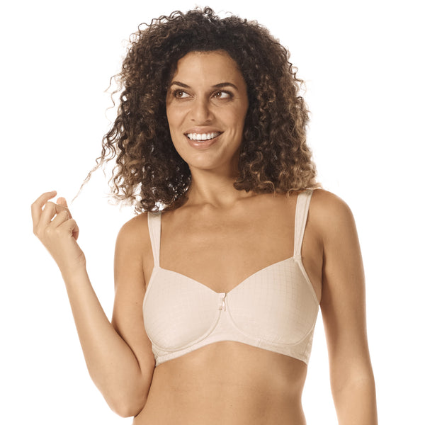 Cara Wire-free Padded Bra - light rose