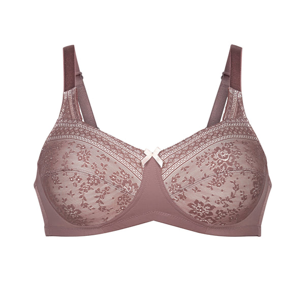 Fleur Wire-free Mastectomy Bra - Berry