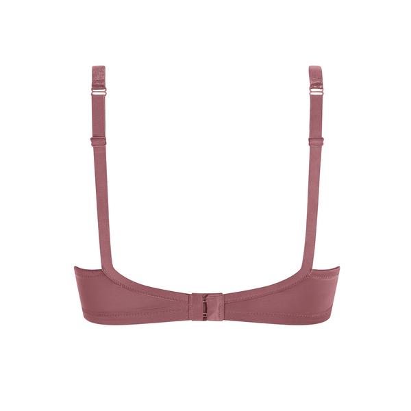 Ivy Non-wired Padded Bra - Sparkly rouge