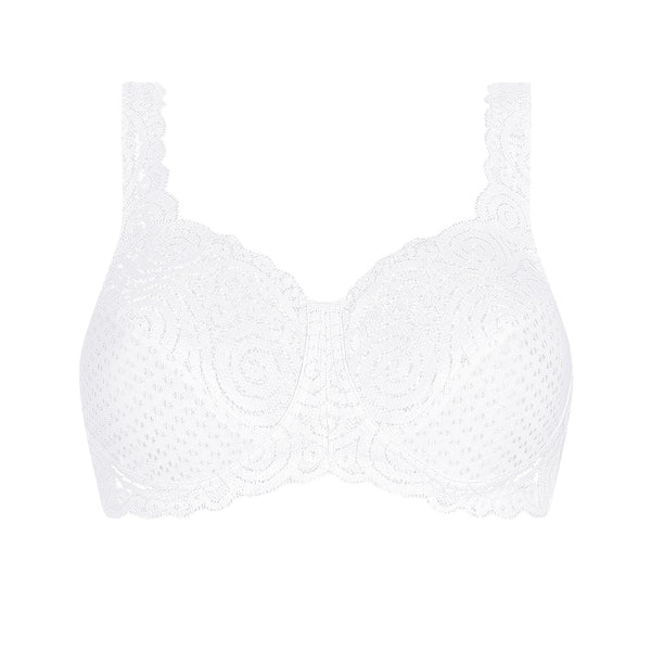 Jasmine Non-Wired Bra - White