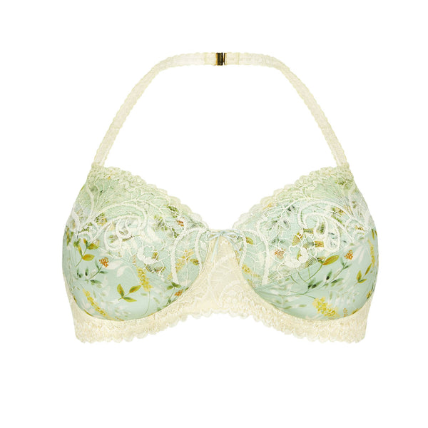 Kalina Non-Wired Padded Bra - mint / multi