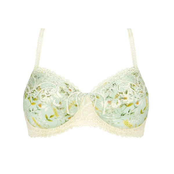 Kalina Non-Wired Padded Bra - mint / multi