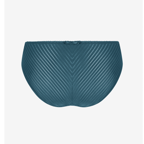 Karolina Brief - Dark teal/sand