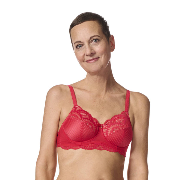 Karolina Underwired Bra - hot pink / sand