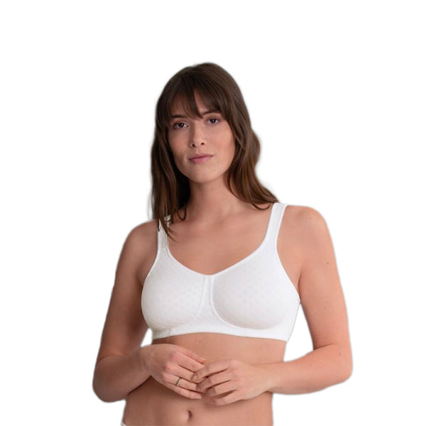 Lisa Mastectomy Bra - White