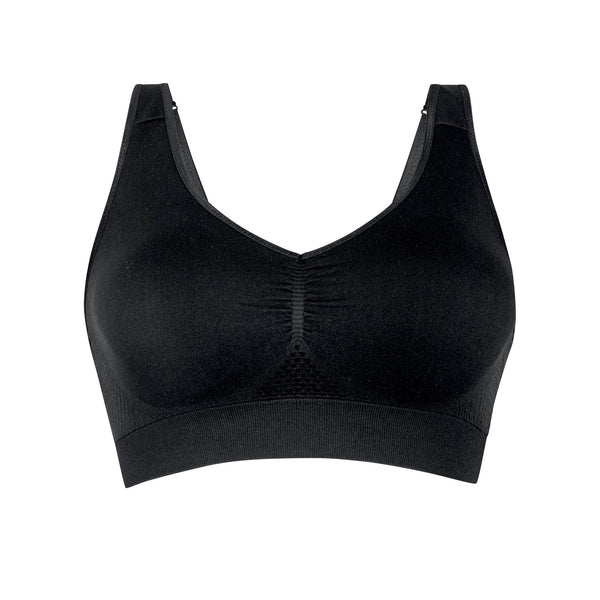 Lotta Seamless Mastectomy Bra - Black