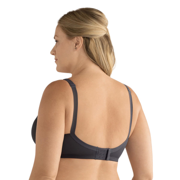 Mara Non-Wired Padded Bra - Dark Grey