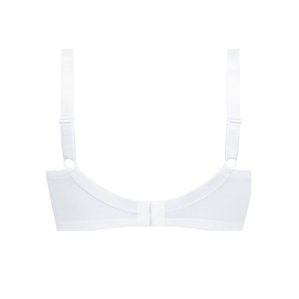 Nancy Wire-Free Bra - White