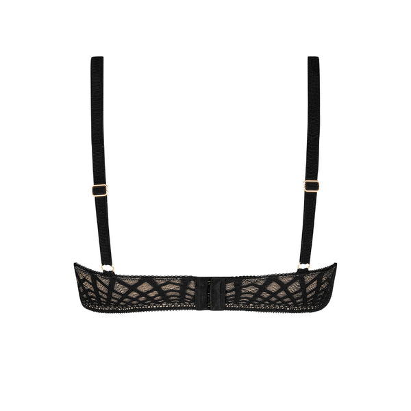 Pia Non-Wired Padded Bra - black/sand