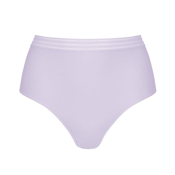 Rhoda High-Waist Briefs - lavender