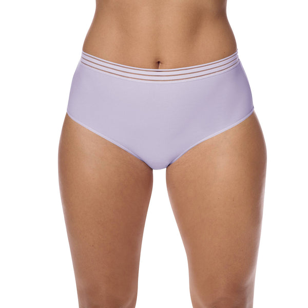 Rhoda High-Waist Briefs - lavender