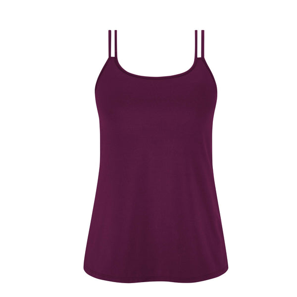 Valletta Top - Dark Berry