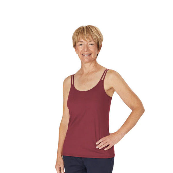 Valletta Top - Burgundy