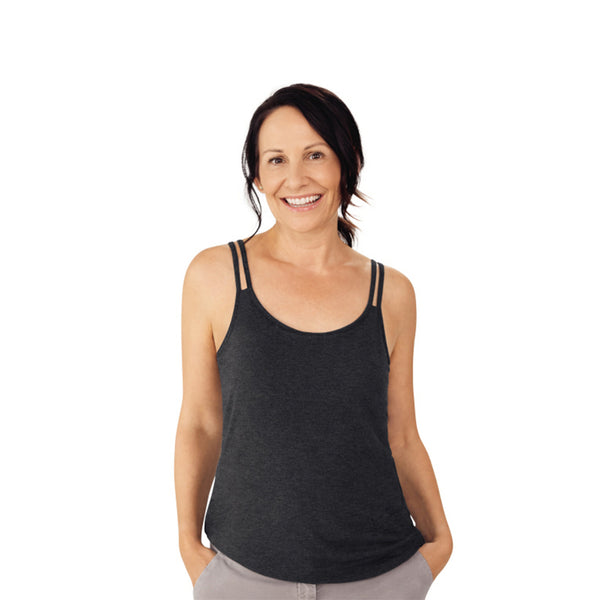 Valletta Top - Charcoal