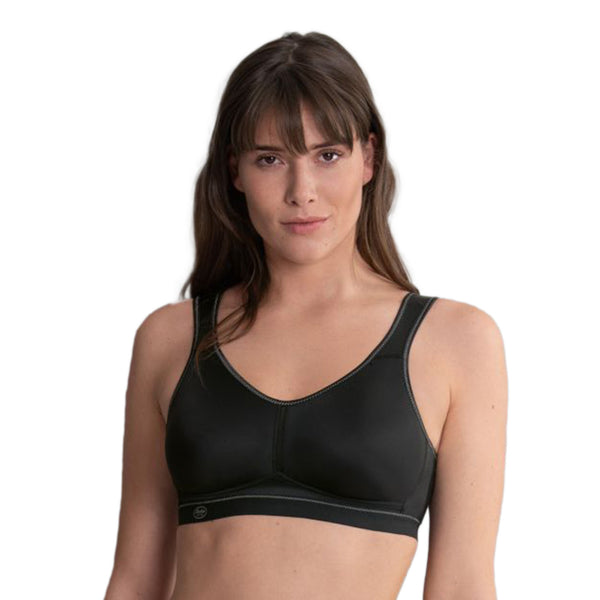 Vivana Active Care Support Bra - Black