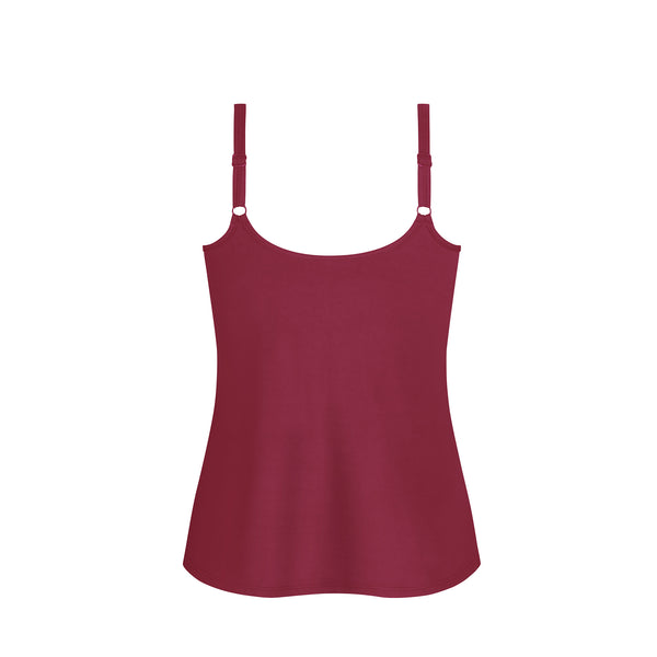 Valletta Top - Burgundy