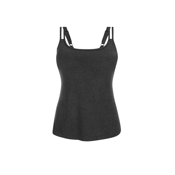Valletta Top - Charcoal