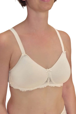 Floria Non-Wired Padded Bra - off white