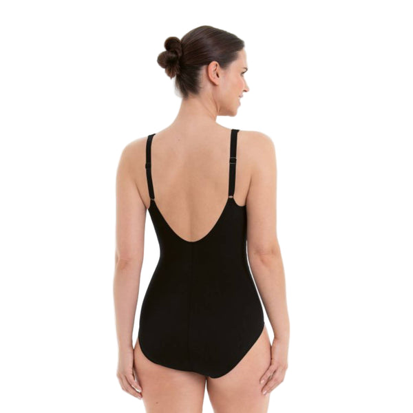 Alva – Mastectomy swimsuit - Black