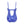 Azores One-Piece Bandeau Swimsuit - royal blue / white