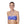 Azores Non-Wired Bandeau Bikini Top - royal blue / white