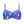 Azores Non-Wired Bandeau Bikini Top - royal blue / white