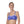 Azores Non-Wired Bandeau Bikini Top - royal blue / white