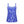 Azores Tankini Top - royal blue / white