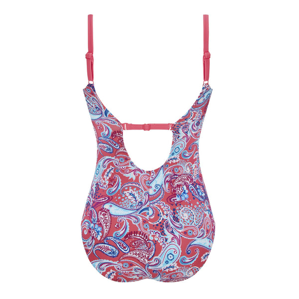 Barbados One-Piece Swimsuit - hot pink / multi