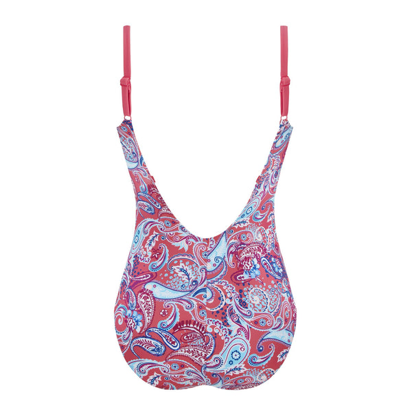 Barbados One-Piece Swimsuit - hot pink / multi