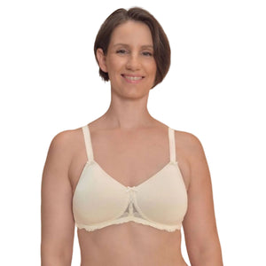 Floria Non-Wired Padded Bra - off white