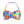 Kuala Lumpur Non-Wired Padded Bandeau Bikini Top - Multi