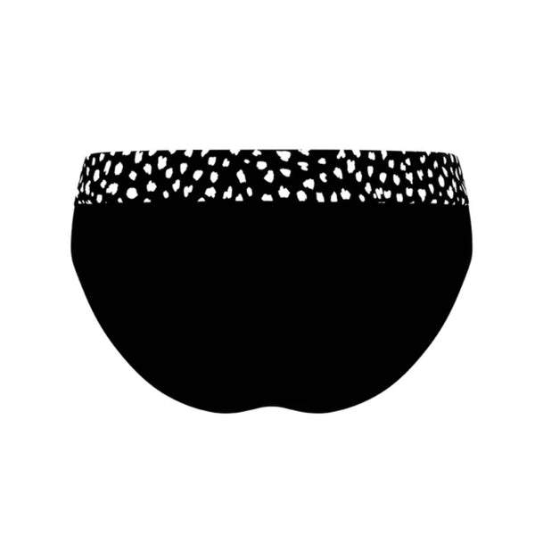 Manila High-Waist Bikini Bottoms - Black