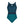 Manila High Neckline One-Piece Swimsuit - dark blue/teal