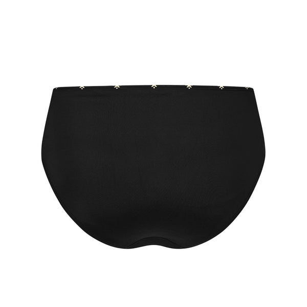 Palermo High-Waist Briefs - black / off-white