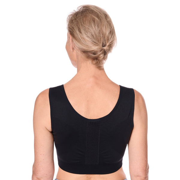 Pamela Post Surgery Bra - Black