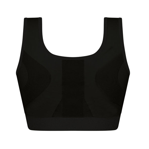 Pamela Post Surgery Bra - Black
