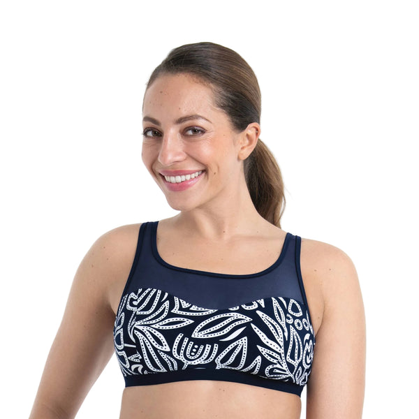 Flower Dots - Toliara Bikini Top