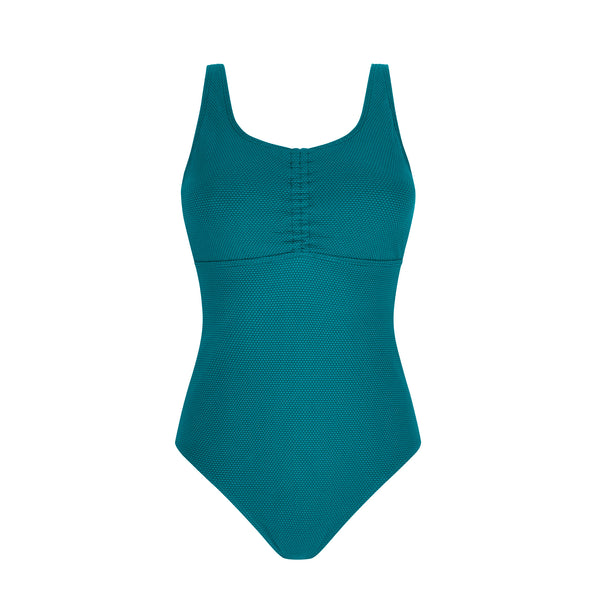 Tulum One Piece Teal Swimsuit