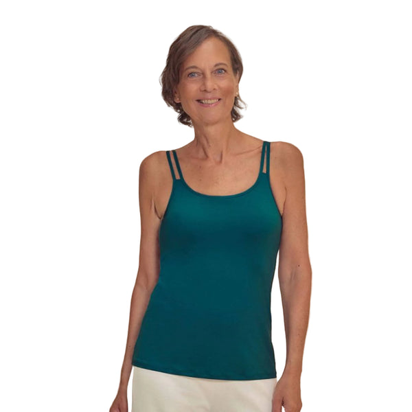 Valletta Top - Deep Emerald